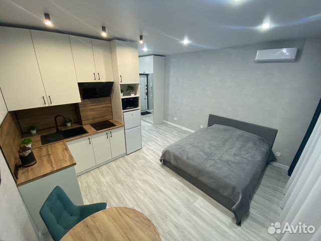 

Квартира-студия, 35 м², 1 кровать