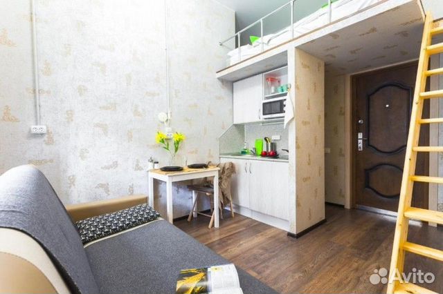 

Квартира-студия, 13 м², 1 кровать