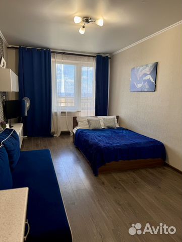 

Квартира-студия, 29 м², 2 кровати