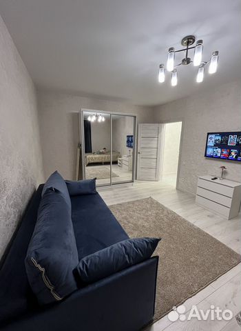 

1-к. квартира, 40 м², 2 кровати