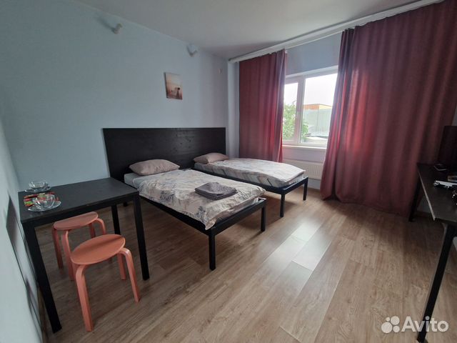 

Квартира-студия, 23 м², 2 кровати