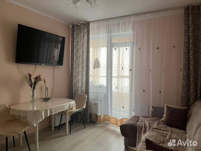 

Квартира-студия, 24 м², 2 кровати