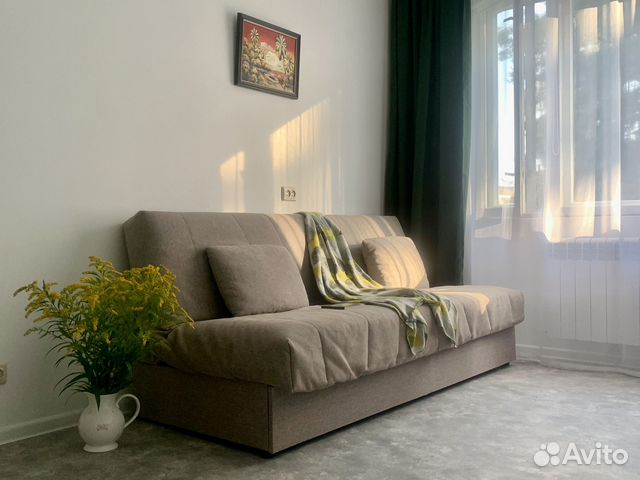 

1-к. квартира, 44 м², 3 кровати