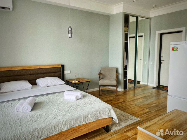 

Квартира-студия, 38 м², 1 кровать
