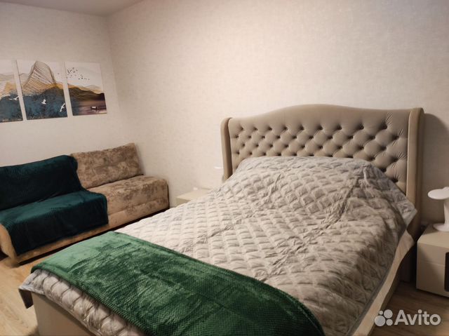 

1-к. квартира, 40 м², 2 кровати