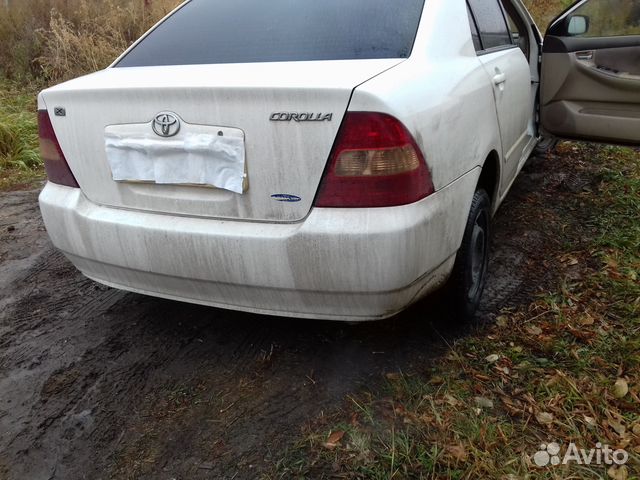 Тойота королла Toyota corolla 120 кузов разбор