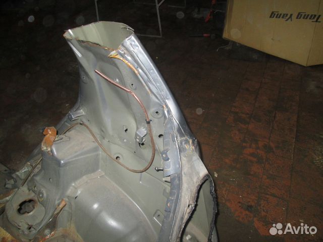 Ниссан альмера н16 хетчбэк 5 2006 крыло заднее