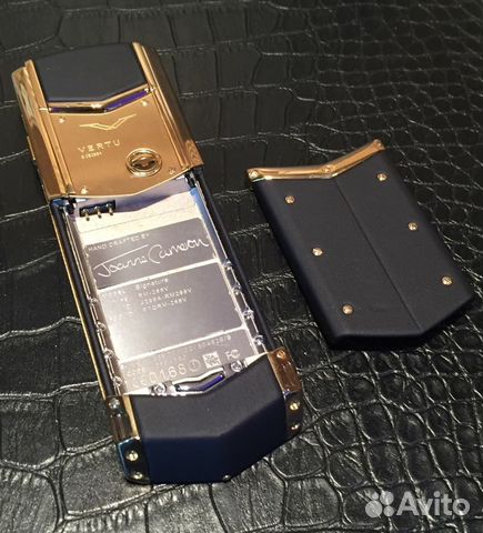 Vertu Signature S Design Steel Gold