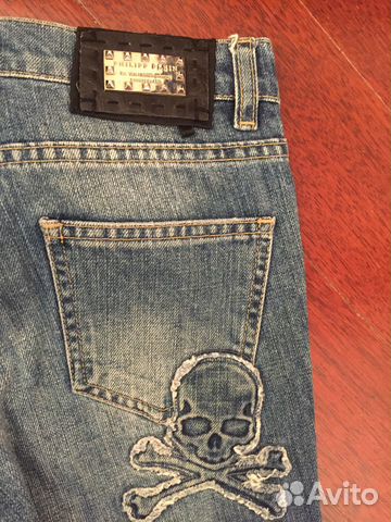 Джинсовые шорты Philipp Plein 10 лет оригинал Джинсовые шорты Philipp Plein 10 лет оригинал