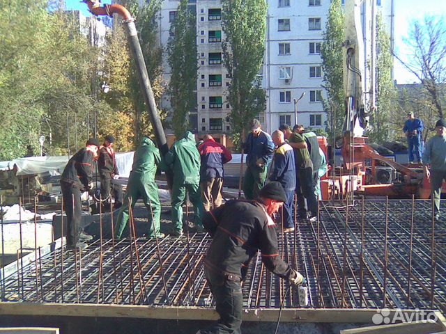 Монолитные перекрытия лестница фундамент сваи, фбс