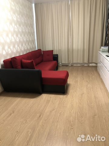 

1-к. квартира, 42 м², 2 кровати