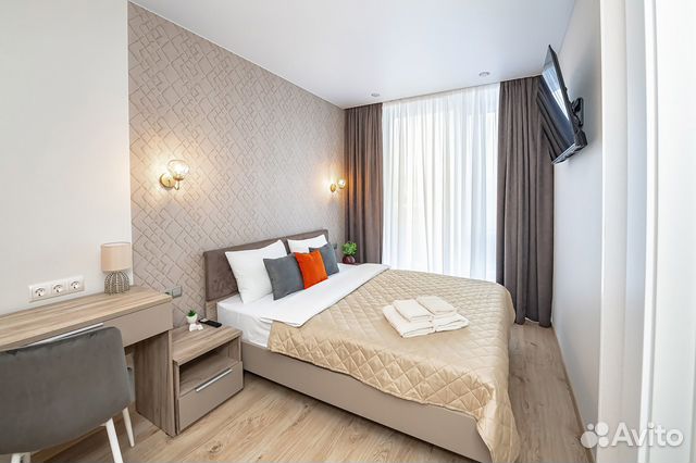 

1-к. квартира, 41 м², 3 кровати