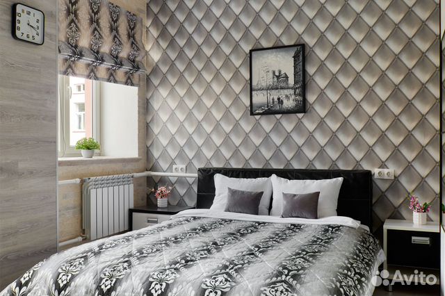 

1-к. квартира, 40 м², 2 кровати