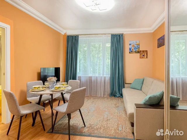 

2-к. квартира, 40 м², 3 кровати