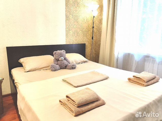 

1-к. квартира, 34 м², 2 кровати