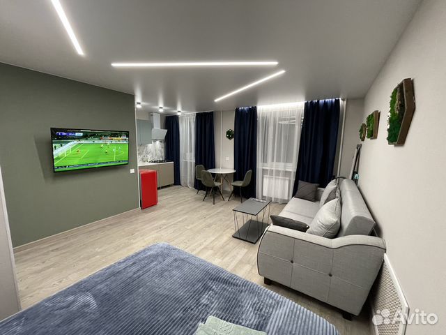 

Квартира-студия, 32 м², 2 кровати