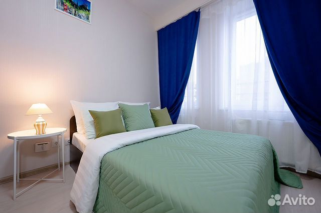 

Квартира-студия, 38 м², 2 кровати