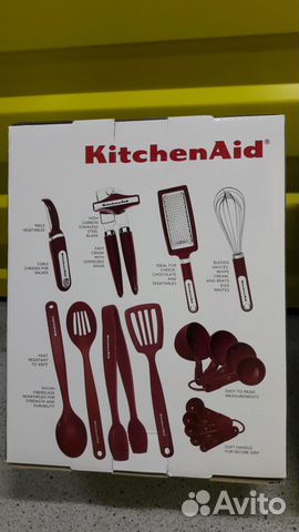 KitchenAid набор кухонных аксессуаров 17 предметов KitchenAid набор кухонных аксессуаров 17 предметов