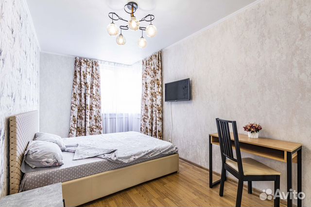 

1-к. квартира, 43 м², 2 кровати