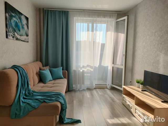 

1-к. квартира, 38 м², 3 кровати