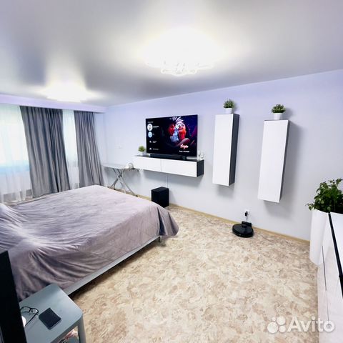 

1-к. квартира, 51,7 м², 2 кровати