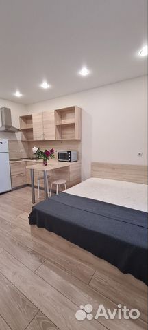 

Квартира-студия, 34 м², 2 кровати