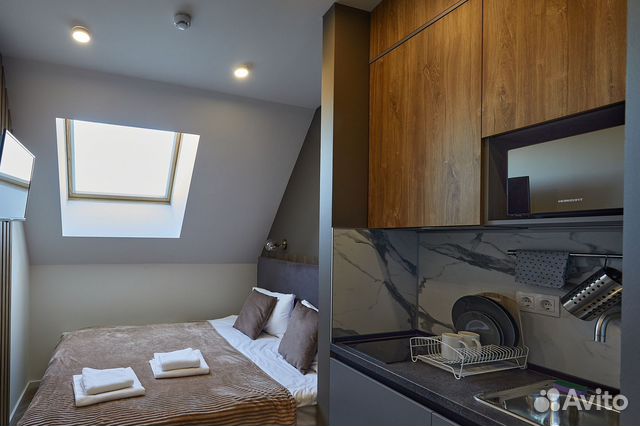 

Квартира-студия в апарт-отеле, 14,7 м², 4/4 эт.