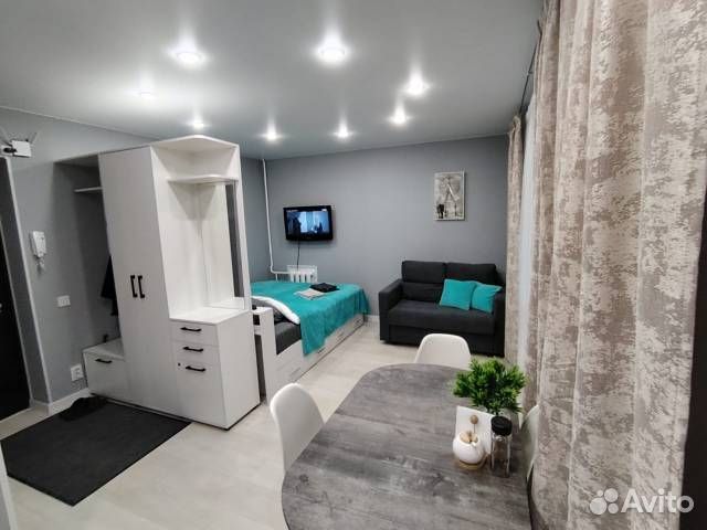 

Квартира-студия, 21 м², 2 кровати