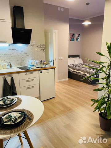 

Квартира-студия, 25,5 м², 1 кровать