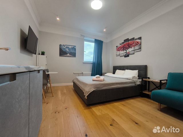 

Квартира-студия, 26 м², 2 кровати