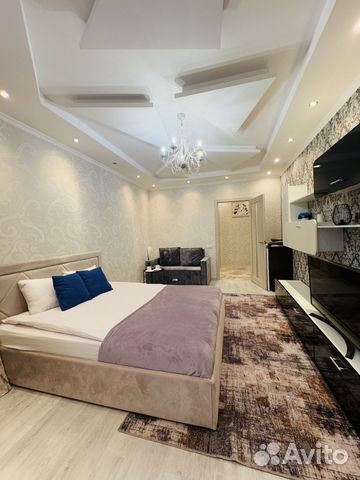 

1-к. квартира, 45 м², 2 кровати