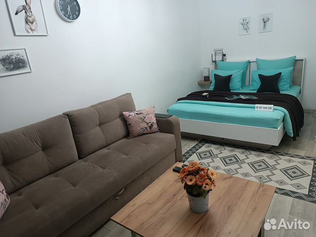 

1-к. квартира, 32 м², 2 кровати