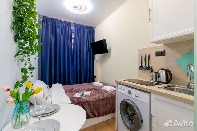 

Квартира-студия, 13 м², 1 кровать