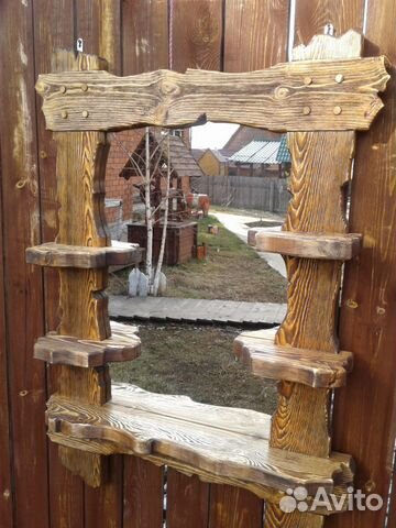 Комплект Зеркало+Вешалка