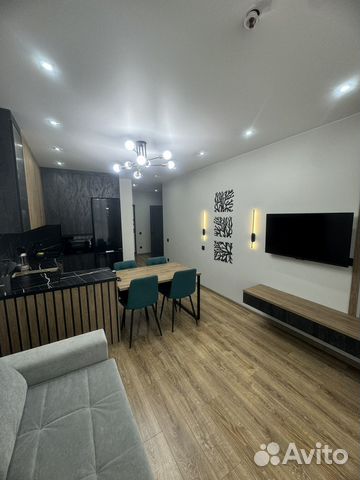 

1-к. квартира, 52 м², 2 кровати