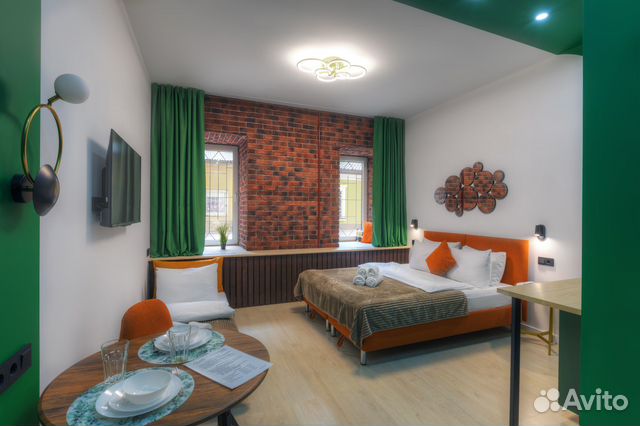 

Квартира-студия, 20 м², 2 кровати