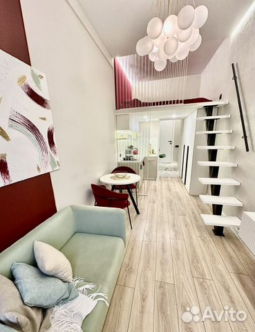 

Квартира-студия, 20 м², 2 кровати
