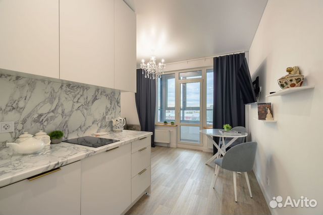 

Квартира-студия, 30 м², 2 кровати