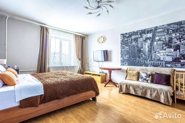 

1-к. квартира, 36 м², 2 кровати