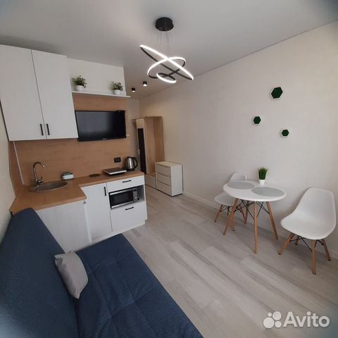 

Квартира-студия, 17 м², 1 кровать