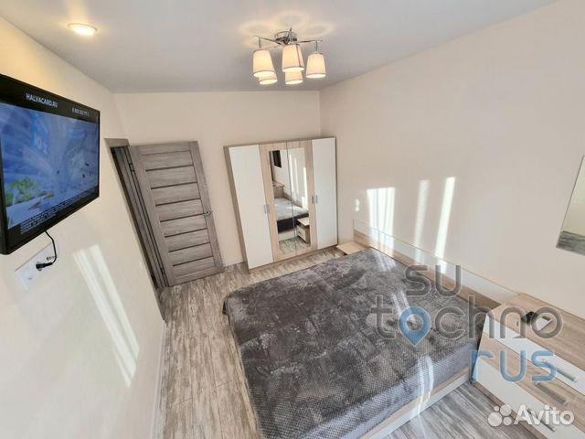 

1-к. квартира, 44 м², 2 кровати