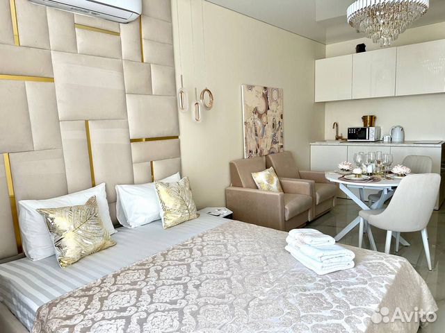 

Квартира-студия, 30 м², 3 кровати