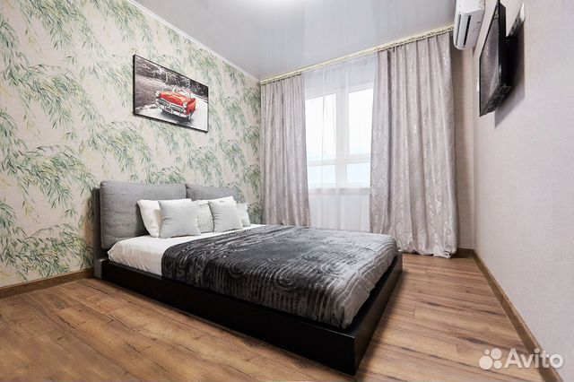 

1-к. квартира, 44 м², 2 кровати