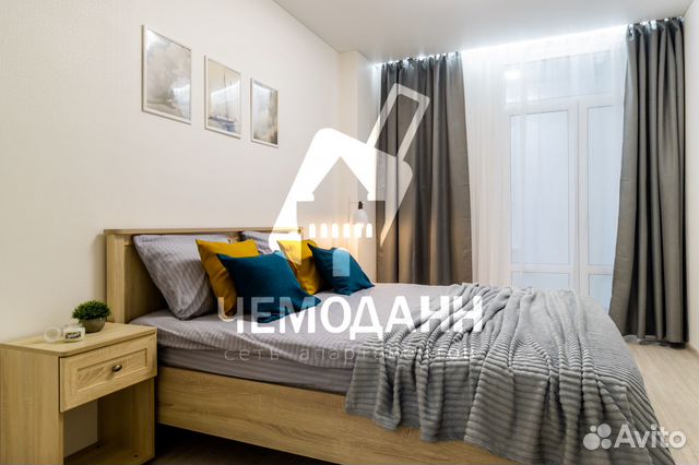 

1-к. квартира, 38 м², 2 кровати