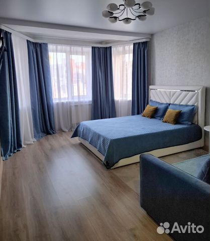 

1-к. квартира, 40 м², 2 кровати