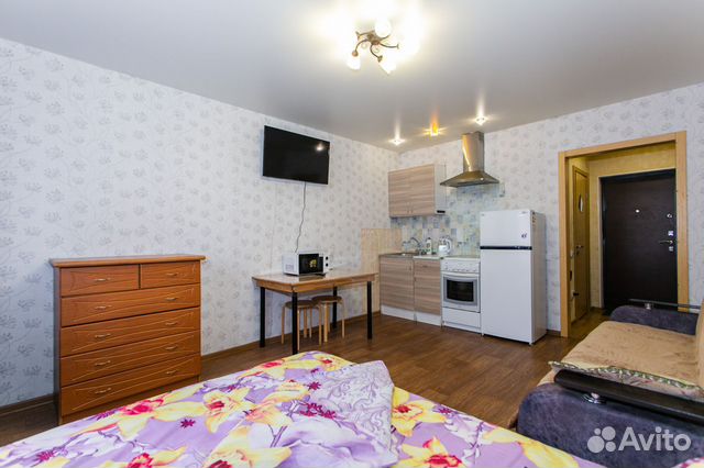 

Квартира-студия, 30 м², 4 кровати