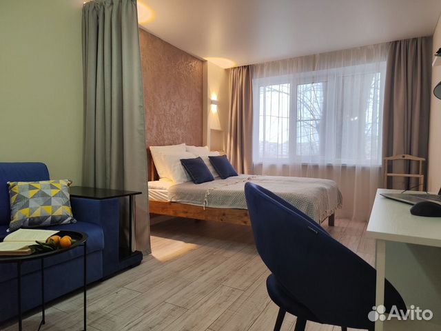 

1-к. квартира, 30 м², 2 кровати