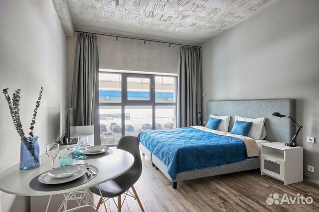 

Квартира-студия, 32 м², 1 кровать