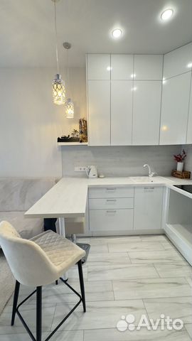

Квартира-студия, 35 м², 2 кровати