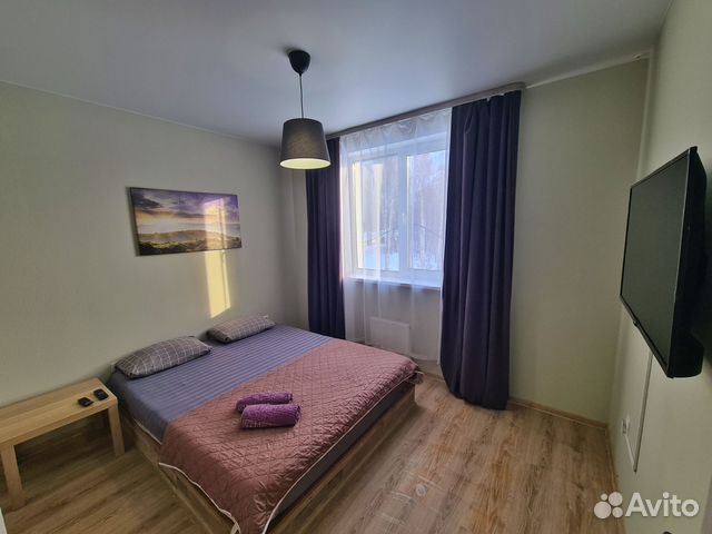 

1-к. квартира, 37 м², 2 кровати